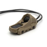 【 PTS 製 】UNITY TACTICAL 正式ライセンス 20mmレール＆M-LOK対応 AXON デュアルスイッチ モジュラー式 (SFライト/クレーンプラグ/3.5mm＆2.5mmジャック) 強化ポリマー樹脂