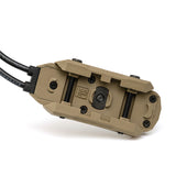 【 PTS 製 】UNITY TACTICAL 正式ライセンス 20mmレール＆M-LOK対応 AXON デュアルスイッチ モジュラー式 (SFライト/クレーンプラグ/3.5mm＆2.5mmジャック) 強化ポリマー樹脂