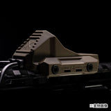 【 PTS 製 】UNITY TACTICAL 正式ライセンス 20mmレール＆M-LOK対応 AXON デュアルスイッチ モジュラー式 (SFライト/クレーンプラグ/3.5mm＆2.5mmジャック) 強化ポリマー樹脂