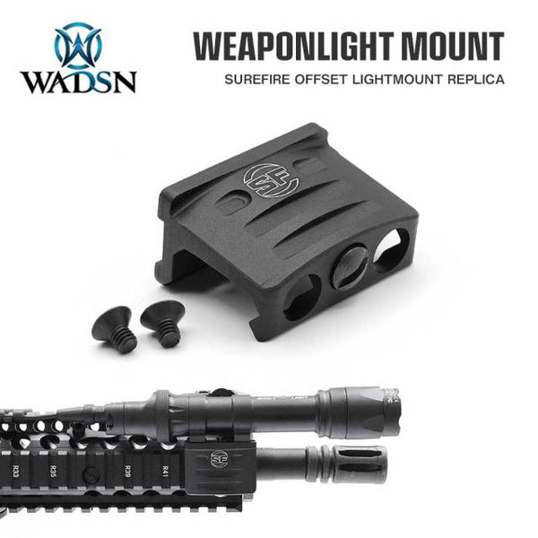 WADSN製】 SUREFIREタイプ RM45 オフセット ウェポンライトマウント 45