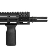 【WADSN製】 M-LOK & KeyMod 両対応 オフセット 20mmレイルマウント オフセットマウント 3スロット アルミ合金製 / BK ブラック WD02003-BK