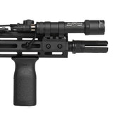 【WADSN製】 M-LOK & KeyMod 両対応 オフセット 20mmレイルマウント オフセットマウント 3スロット アルミ合金製 / BK ブラック WD02003-BK