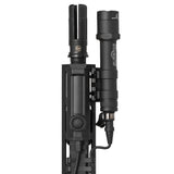 【WADSN製】 M-LOK & KeyMod 両対応 オフセット 20mmレイルマウント オフセットマウント 3スロット アルミ合金製 / BK ブラック WD02003-BK