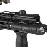 ★デュアルスイッチ標準搭載★【 WADSN製 】 SFタイプ M600C スカウトライト ＆ デュアルリモートスイッチ セット 高光量ホワイトLED [ WD04007-BK-LOGO ]