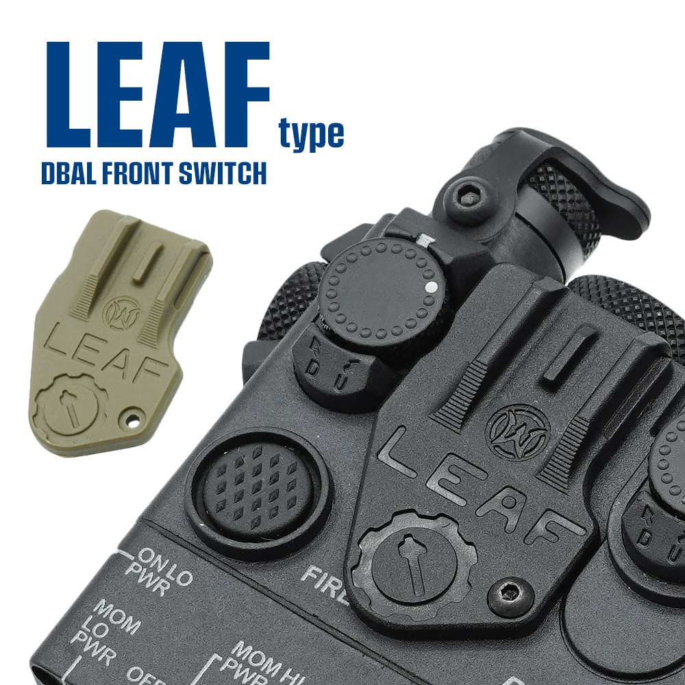 ☆フルファンクション☆【WADSN製】 PEQ-15A DBAL-A2 樹脂製ボディ レッド＆IRレーザー + ホワイトLED搭載 LEAF –  エアガン市場 本店