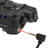 【 WADSN 製 】EOTech OGL エイミングデバイス レプリカ LEDライト/ストロボ搭載 ナイロン樹脂ボディ リモートスイッチ付属