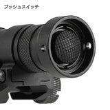 【 WADSN 製 】 SF M600C スカウトライト レプリカ スイッチ2種付き 実物CREE製 高光量ホワイトLED 搭載 BK ブラック [ WEX072 ]