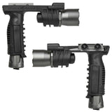 【 WADSN 製 】SUREFIRE M910A グリップライト レプリカ 20mmレール対応 3LED搭載 (メインx1、サポートx2) バーティカルグリップ一体型 タクティカルライト