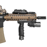 【 WADSN 製 】SUREFIRE M910A グリップライト レプリカ 20mmレール対応 3LED搭載 (メインx1、サポートx2) バーティカルグリップ一体型 タクティカルライト