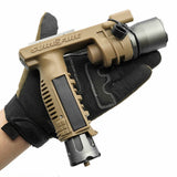 【 WADSN 製 】SUREFIRE M910A グリップライト レプリカ 20mmレール対応 3LED搭載 (メインx1、サポートx2) バーティカルグリップ一体型 タクティカルライト