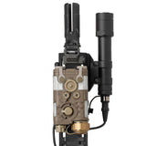 【 WADSN 製 】 SF M600B スカウトライト レプリカ スイッチ2種付き 実物CREE製 高光量ホワイトLED 搭載 BK ブラック [ WEX410 ]