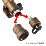 【 WADSN 製 】 SF M600B スカウトライト レプリカ スイッチ2種付き 実物CREE製 高光量ホワイトLED 搭載 BK ブラック [ WEX410 ]