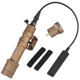 【 WADSN 製 】 SF M600B スカウトライト レプリカ スイッチ2種付き 実物CREE製 高光量ホワイトLED 搭載 BK ブラック [ WEX410 ]