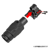 【 WADSN 製 】3XMAG 対応 UNITY TACTICAL FAST FTC 30mm マグニファイア マウント レプリカ アルミ合金製 / BK ブラック