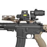 【 WADSN 製 】20mmレール 対応 IRREGULAR DEFENSE OMM PIC ライザーマウント レプリカ セット レーザーライザー ハイライズ アルミ合金製
